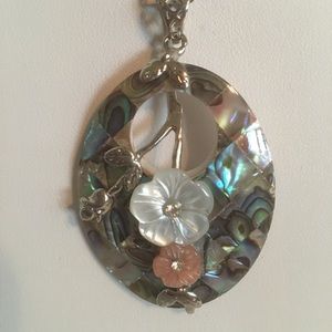 Necklace and matching earrings